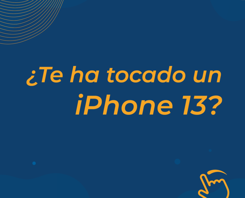 ¿Te ha tocado un iPhone 13?