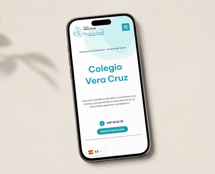 Diseño de página web para Colegio VeraCruz
