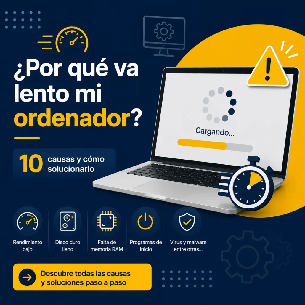 Por qué va lento mi ordenador