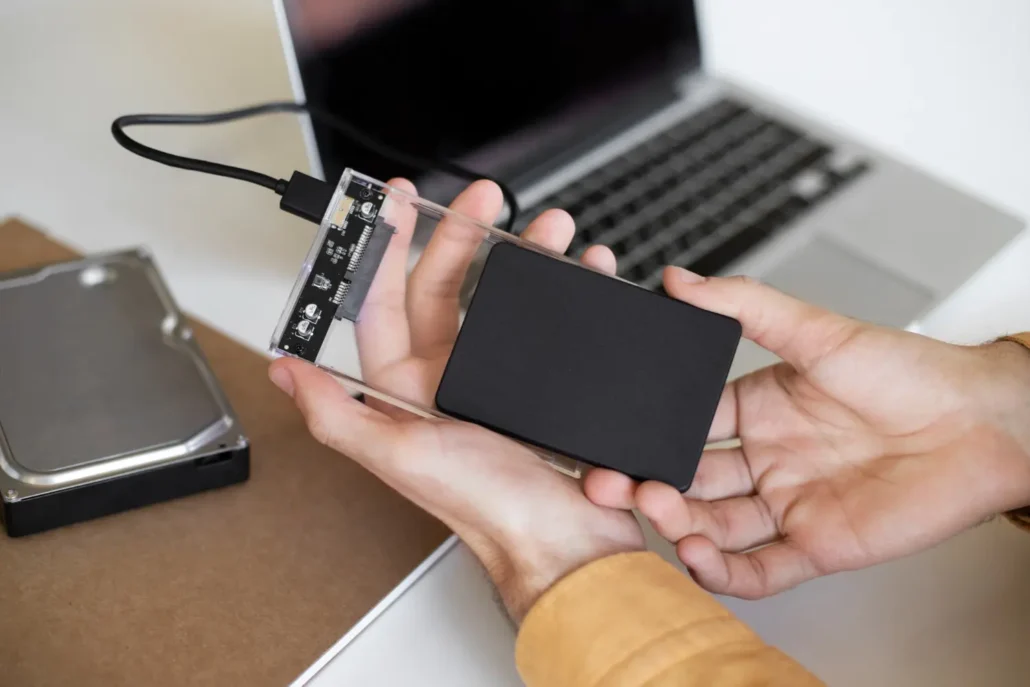 Recuperación de datos de disco duro SSD y USB