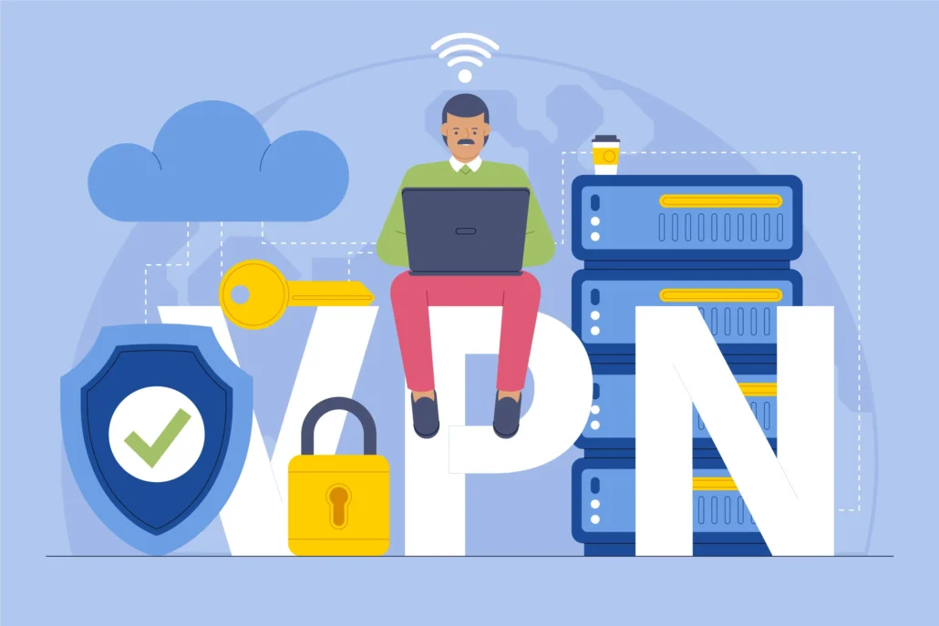 Conexión VPN para empresas desde un ordenador portátil