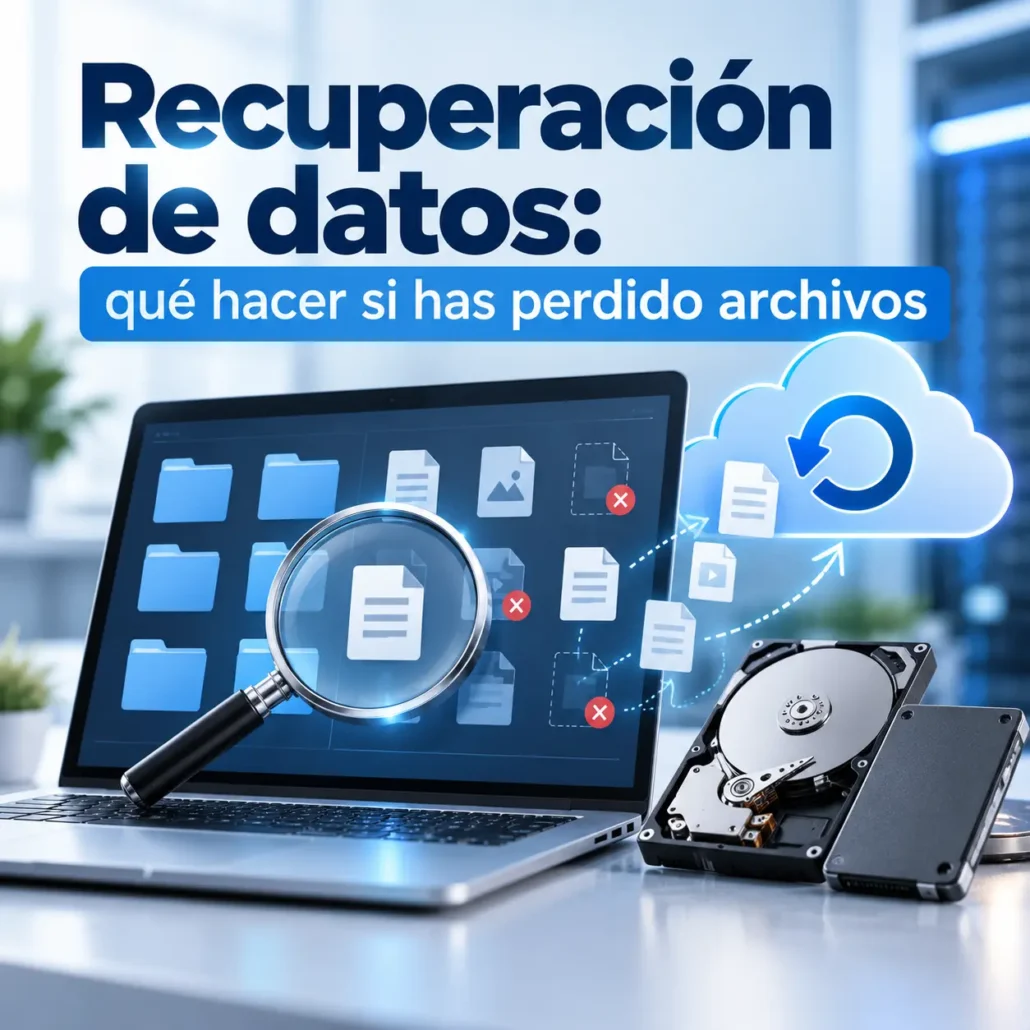 Recuperación de datos qué hacer si has perdido archivos