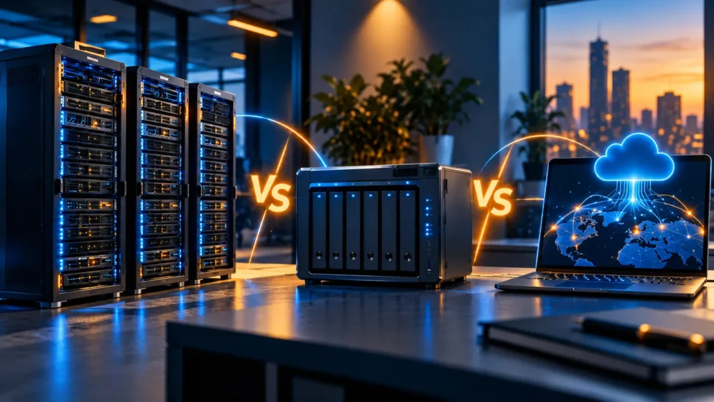Servidor, NAS o nube para empresas: soluciones informáticas para pequeños negocios
